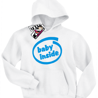 Baby inside - świetna dziecięca bluza, kod: SZDZ00185S