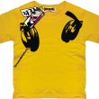 Słuchawki koszulka dla dziecka - yellow