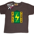 Full Power Bateria - super koszulka dziecięca - brązowy