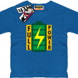 Full Power Bateria - super koszulka dziecięca - niebieski