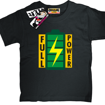 Full Power Bateria - super koszulka dziecięca