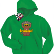 Groźny Gruuu - bluza dziecięca - zielony