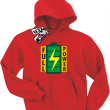 Full Power Bateria - bluza dziecięca - czerwony