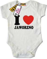 I love Jaworzno - body dziecięce, kod: SZDZ00219B