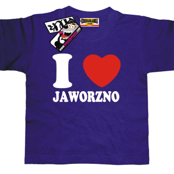 I love Jaworzno - koszulka dziecięca, kod: SZDZ00219K