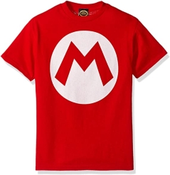 Super Mario Czerwony Symbol - koszulka dziecięca