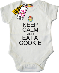 Keep Calm and Eat a Cookie - body dla dziecka