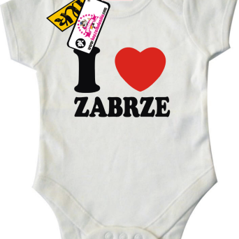 I love Zabrze - body dziecięce, kod: Nr SZDZ00224B