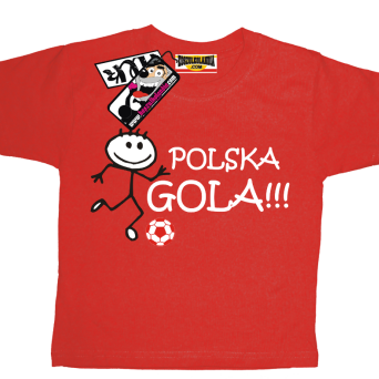 Polska gola - koszulka dla małego kibica, kod: SZDZ00066K