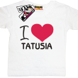 I love Tatusia super koszulka dziecięca - white