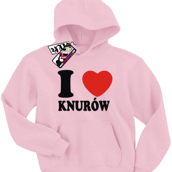 I love Knurów - bluza dziecięca, kod: SZDZ00220S