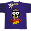 Angry Bear super dziecięcy tshirt - purple