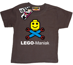 Lego-Maniak - super koszulka dziecięca z nadrukiem, kod: SZDZ00138K