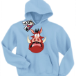 Pumba scream dziecięca bluza z nadrukiem - błękitny