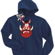 Pumba scream dziecięca bluza z nadrukiem - granatowy