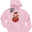 Pumba scream dziecięca bluza z nadrukiem - różowy