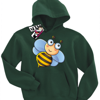 Pszczółka uśmiechajka - zabawna dziecięca bluza, kod: SZDZ00200S