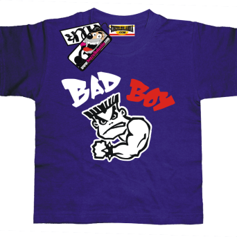 Bad boy mały mięśniak - koszulka z nadrukiem, kod: SZDZ00207K