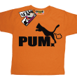 Puma zabawny tshirt - orange