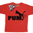 Puma zabawny tshirt - red