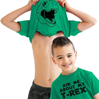 Ask me about my T-Rex - koszulka dziecięca