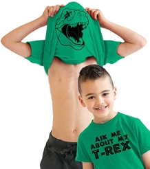 Ask me about my T-Rex - koszulka dziecięca