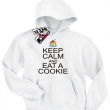 Keep Calm and Eat a Cookie - bluza dla dziecka - biały