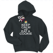 Keep Calm and Eat a Cookie - bluza dla dziecka - czarny