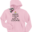 Keep Calm and Eat a Cookie - bluza dla dziecka - różowy