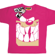 Zębolek odjechana koszulka dziecięca - różowa