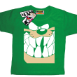 Zębolek odjechana koszulka dziecięca - zielona