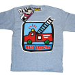 Wóz strażacki koszulka dla syna - melanżowa