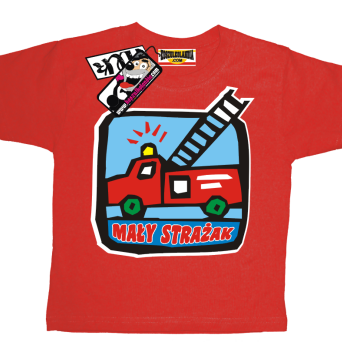 Wóz strażacki - koszulka dla syna, kod: SZDZ00076K