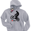 I love Bike super bluza dziecięca - ash