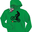 I love Bike super bluza dziecięca - green