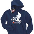 I love Bike super bluza dziecięca - navy blue