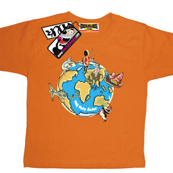 Mój mały świat - koszulka dziecięca, kod: SZDZ00173K