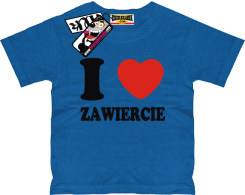 I love Zawiercie - koszulka dla dziecka, kod: SZDZ00225K