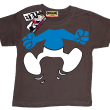 Smurf tshirt dla dziecka - brown