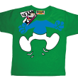 Smurf tshirt dla dziecka - green