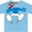 Smurf tshirt dla dziecka - sky blue