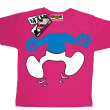 Smurf tshirt dla dziecka - pink