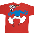 Smurf tshirt dla dziecka - red