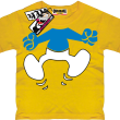 Smurf tshirt dla dziecka - yellow