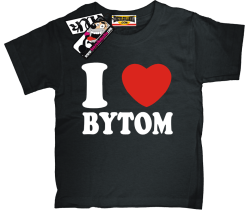 I love Bytom - dziecięca koszulka z nadrukiem, kod: SZDZ00215K