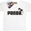 Panda - oryginalna koszulka dziecięca - biały