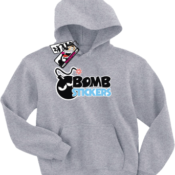 Bomb stickers - świetna bluza dziecięca, kod: SZDZ00101S