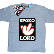 Spoko loko koszulka dla małego luzaka - melanżowy
