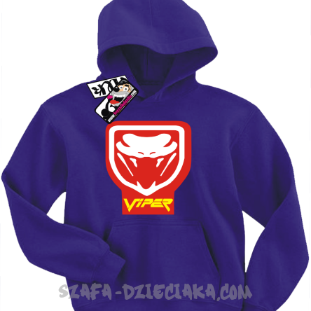 Viper Drift bluza dziecięca - fioletowy