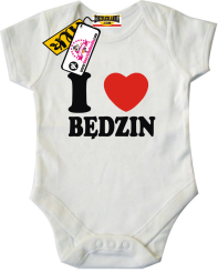 I love Będzin - body dziecięce, kod: SZDZ00213B